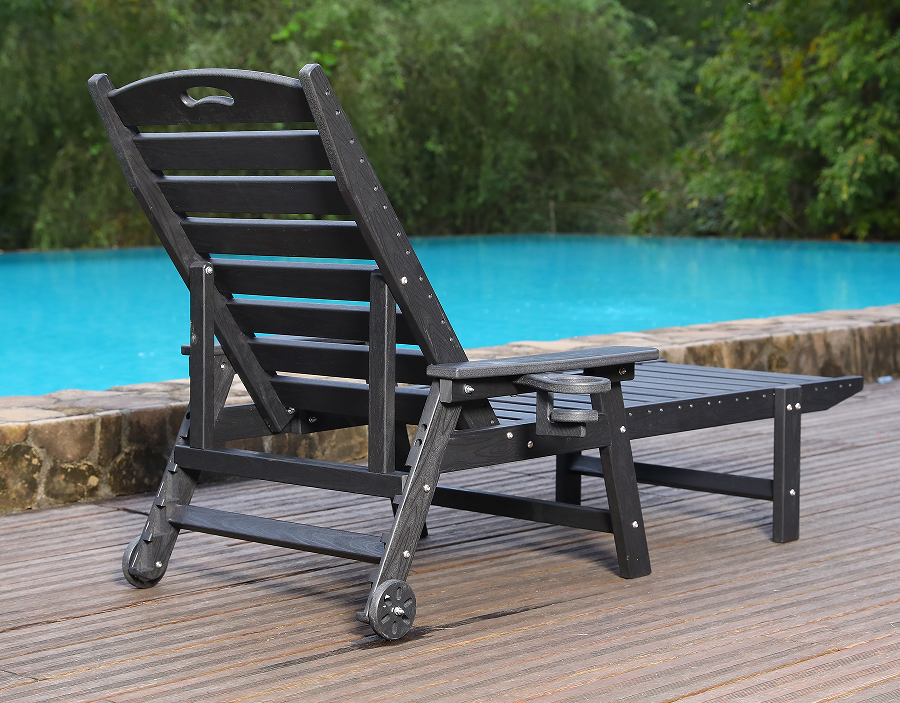 ست سالن 2 بسته HDPE مینیمالیست Adirondack سفید خالص