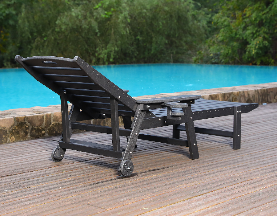 ست سالن 2 بسته HDPE مینیمالیست Adirondack سفید خالص
