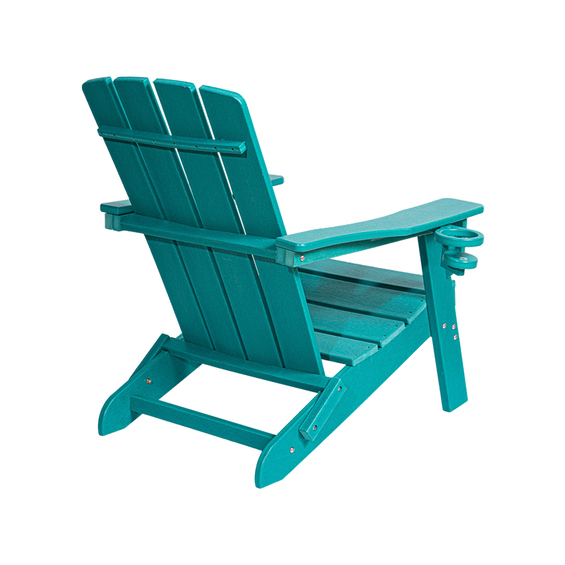 صندلی کوچک HDPE Adirondack Lake Blue با سخت افزار فولاد ضد زنگ